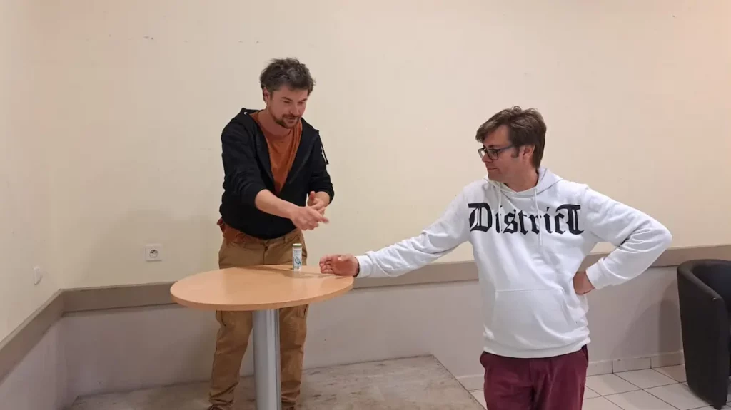 répétition pièce de théâtre les cachottiers par les troupe de théâtre la bohème de la boutouchère